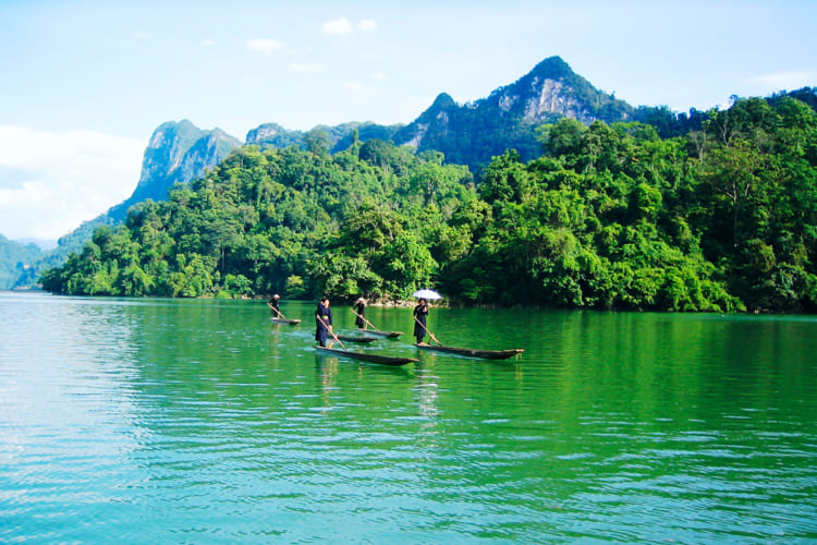 Hồ Ba Bể hồ nước ngọt lớn nhất Việt Nam