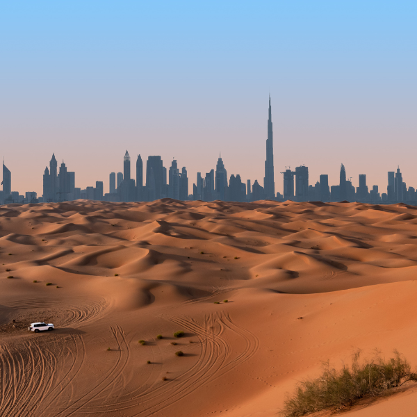 Sa mạc tại Dubai