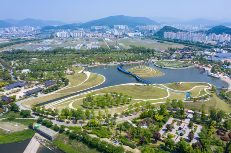 Công viên vườn quốc gia Suncheon địa điểm lý tưởng để thư giãn
