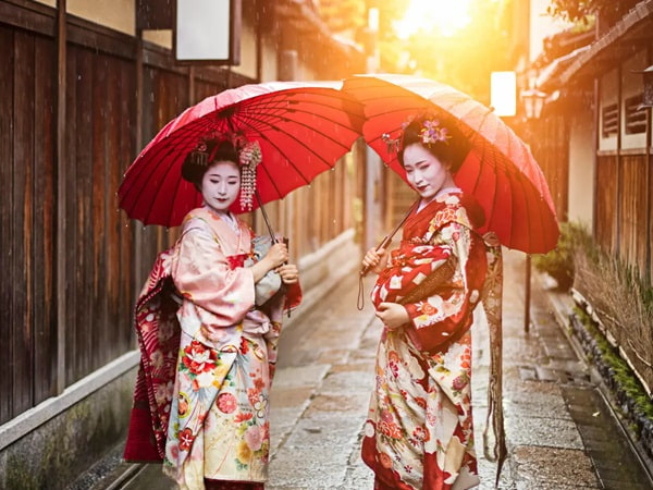 Geisha đã trở thành một phần quan trọng trong xã hội Nhật
