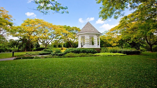 Vườn bách thảo Botanic Gardens thích hợp là nơi cắm trại cùng bạn bè hoặc gia đình