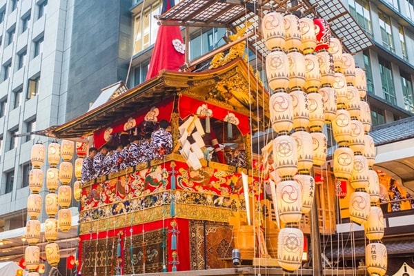 Lễ hội Gion quan trọng với bề dày lịch sử lâu đời tại Nhật Bản