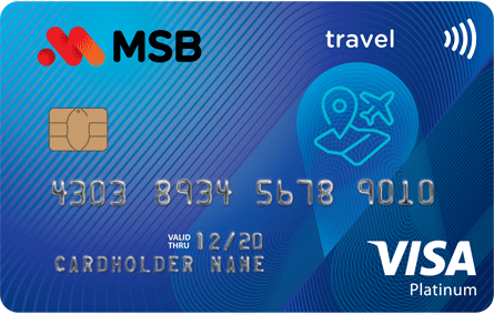 Thẻ Visa Travel MSB