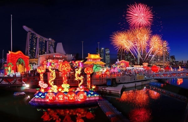Không khí vui tươi với nhiều lễ nổi bật được tổ chức tại Singapore dịp Tết Âm lịch
