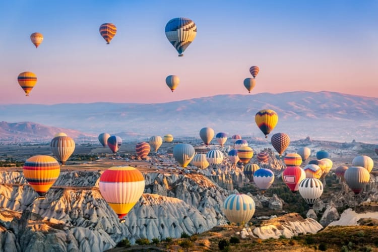 Cappadocia với cảnh quan thiên nhiên đầy ấn tượng