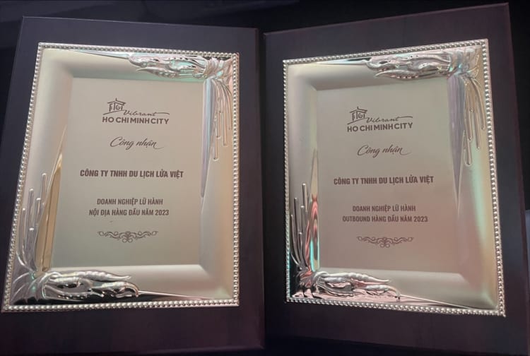 Lửa Việt được trao tặng hai giải thưởng tại Ngày hội Du lịch Thành phố Hồ Chí Minh 