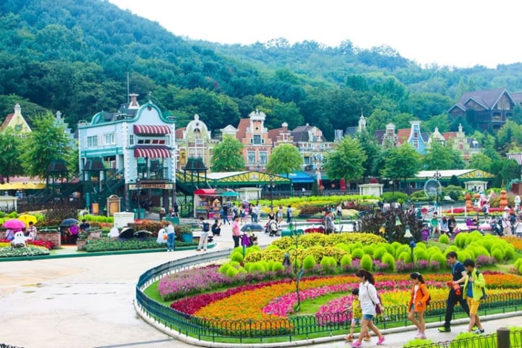 Khung cảnh châu Âu đầy lãng mạn ngay tại công viên Everland