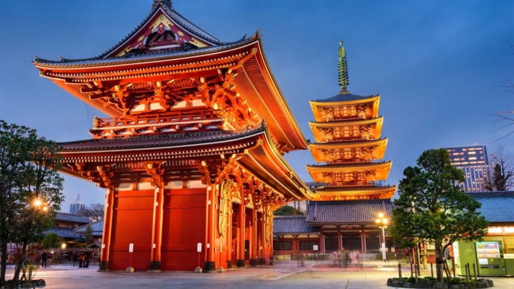 NHẬT BẢN 6N5Đ | KOBE – OSAKA – KYOTO – PHÚ SĨ – TOKYO