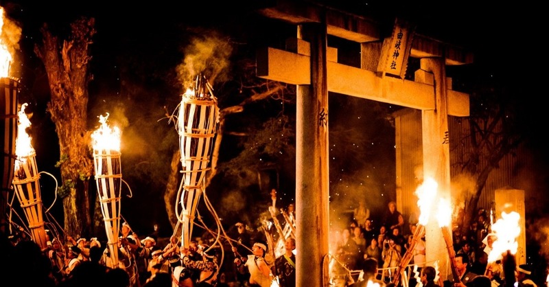 kurama matsuri được tổ chức khi nhật bản mùa thu đêm 22 tháng 10