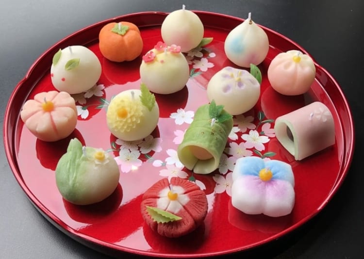 Bánh Wagashi - món bánh truyền thống với vẻ ngoài bắt mắt 