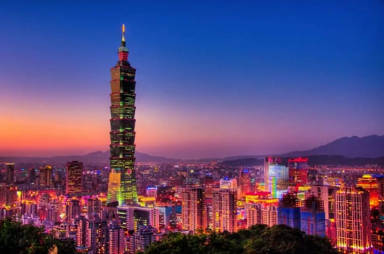 Tháp Taipei 101 - công trình kiến trúc nổi bật nơi du khách có thể ngắm nhìn toàn cảnh