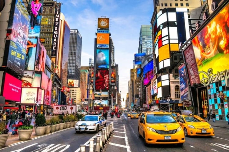 Thành phố New York điểm đến lý tưởng đầy nhộn nhịp, sắc màu