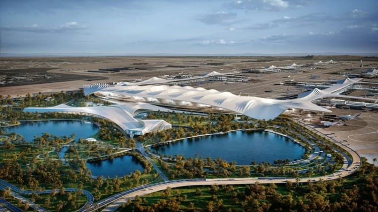 Sân bay Al Maktoum nổi tiếng với sự hiện đại bậc nhất