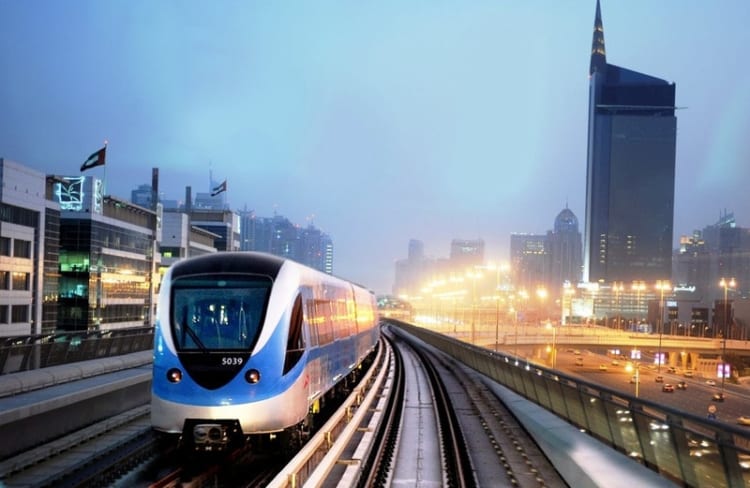 Hệ thống tàu điện không người lái tiên tiến tại Dubai