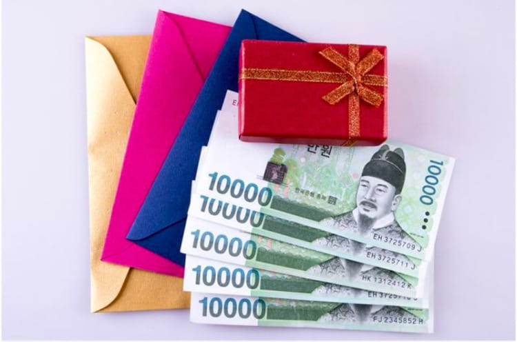 Nếu tặng tiền vì một số lý do nên để trong phong bì