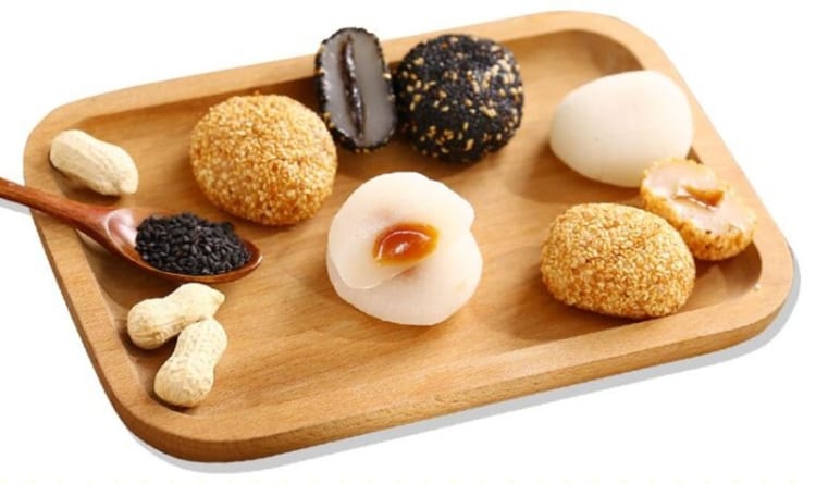 Bánh Mochi với đầy đủ sắc màu tha hồ lựa chọn 