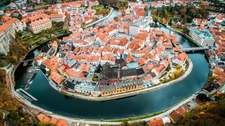 Cesky Krumlov mang đậm dấu ấn đặc trưng về lịch sử và văn hóa của Cộng hòa Séc