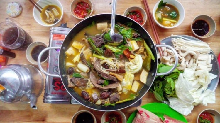 Thắng cố, món ăn đặc sản Tây Bắc với hương vị đặc trưng 
