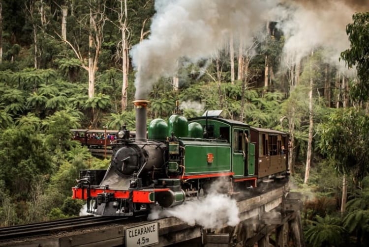 Puffing Billy - biểu tượng du lịch tại Úc đưa du khách ngược về quá khứ 