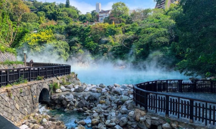 Suối nước nóng Beitou điểm dừng chân lý tưởng tại Đài Bắc