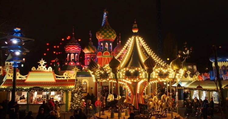 Chợ Giáng Sinh tại Copenhagen với không khí cổ kính đầy mê hoặc