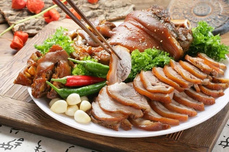 Giò heo Busan mềm thơm đầy bắt mắt