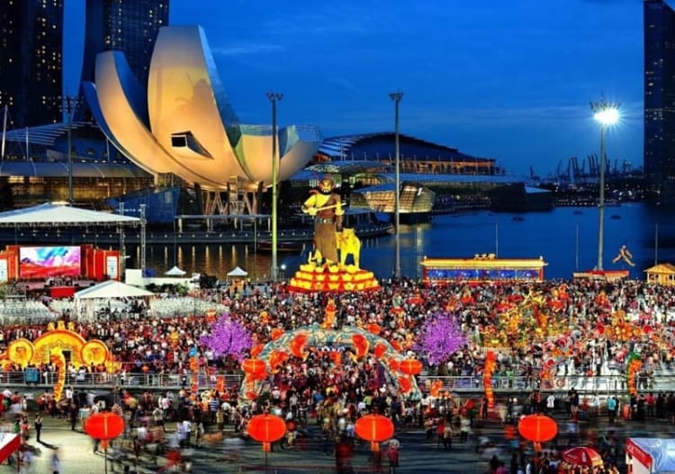 Singapore với vô số hoạt động giải trí hấp dẫn khi Tết đến