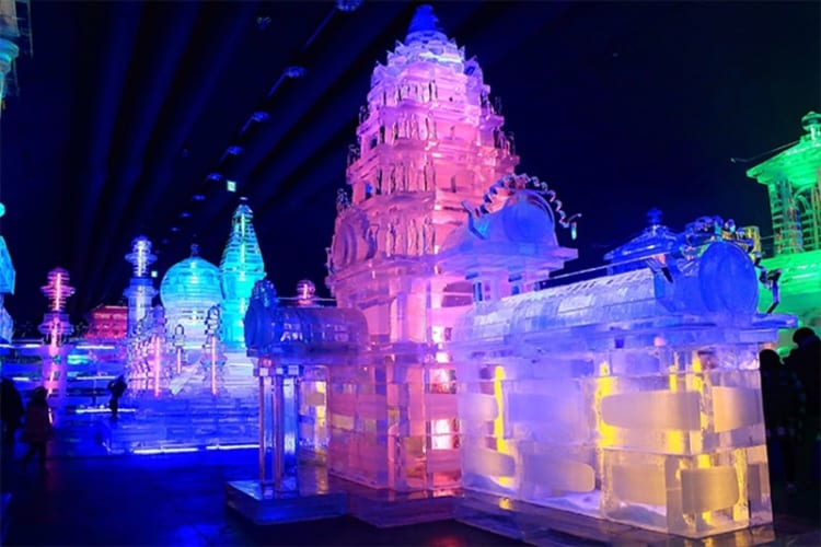 Không gian nghệ thuật lộng lẫy với nhiều tác phẩm điêu khắc đặc sắc