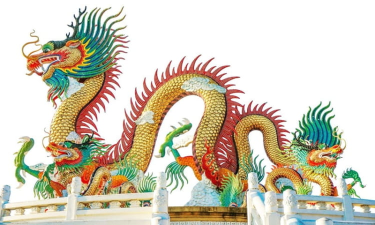 Rồng một biểu tượng của Trung Quốc hội tụ đầy đủ các yếu tố