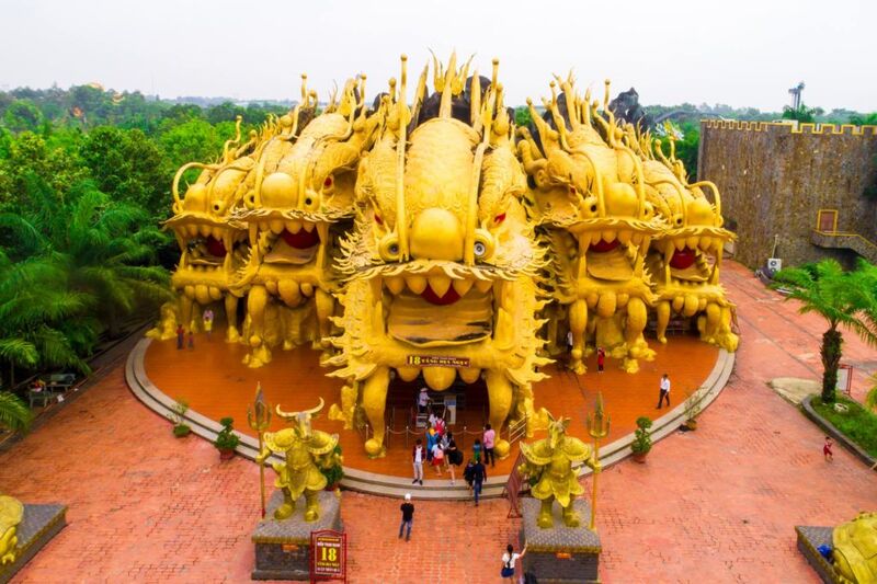 18 tầng địa ngục là trò chơi hấp dẫn tại kdl đại nam