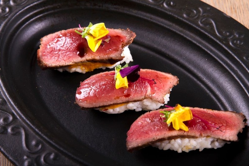 sashimi bò kobe hấp dẫn