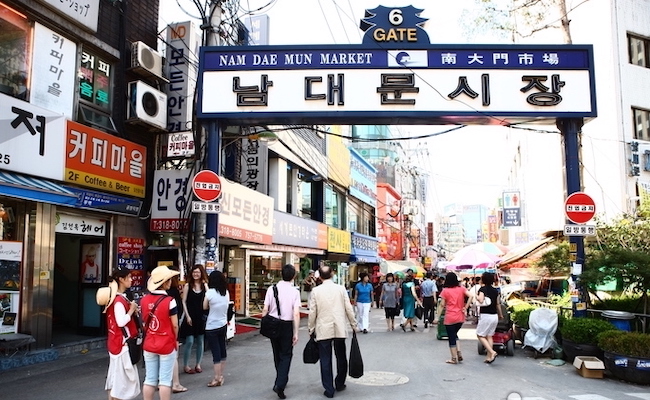 Thủ đô Seoul - Chợ Namdaemun