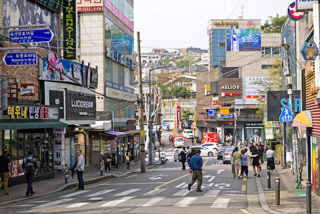 Thủ đô Seoul - Quận Itaewon