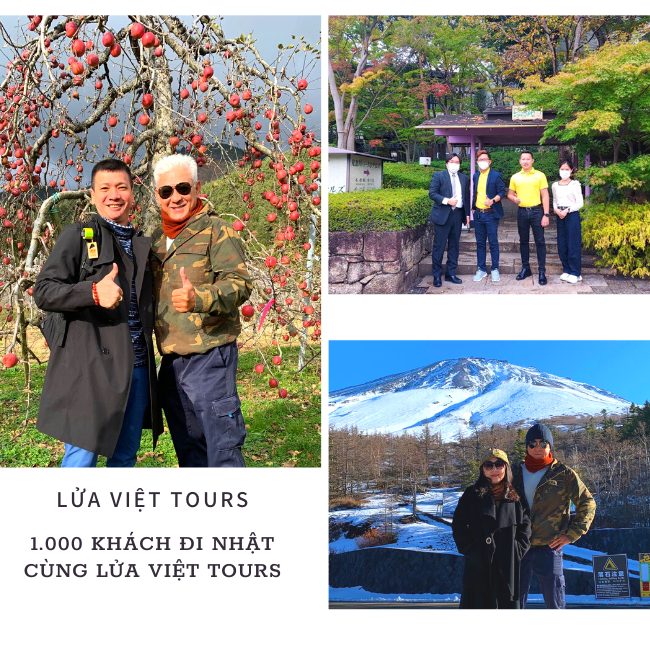 Lửa Việt Tours vinh hạnh đồng hành cùng 1.000 khách du lịch đến Nhật Bản