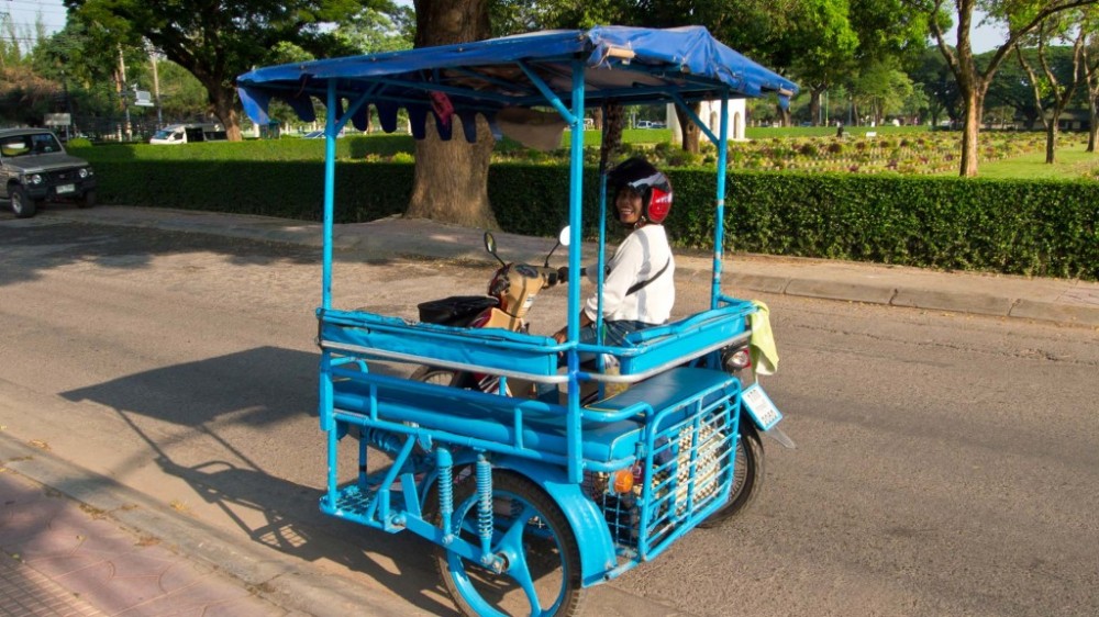 Taxi ở Kanchanaburi